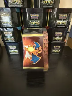Pokemon Hidden Fates Raichu Tin Box - Empty Tin for card storage - No Packs - Image 2