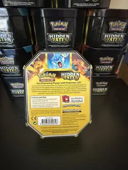 Pokemon Hidden Fates Raichu Tin Box - Empty Tin for card storage - No Packs - Image 5