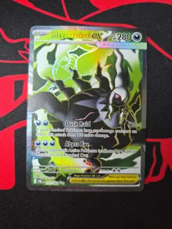 Pokemon Mega Darkrai Ex Ultra Rare Full Art 101/084 Pitch Black - Image 1