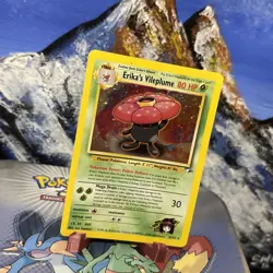 Erika's Vileplume - 005/132 Pokemon Gym Heroes - Holo LP- / MP 🌺 - Image 3