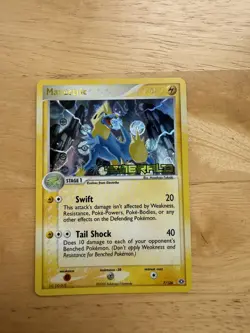 Manectric 7/106 ex Emerald Reverse Holo Rare Pokemon NM - Image 1