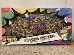 Pokemon Ascended Heroes Focused Fighters Premium Collection ✅ Sealed - Image 1