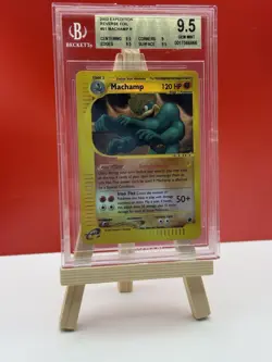 Pokemon TCG Machamp Expedition 51/165 Reverse Holo BGS 9.5 - Quad 9.5 = PSA 10 - Image 2