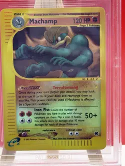 Pokemon TCG Machamp Expedition 51/165 Reverse Holo BGS 9.5 - Quad 9.5 = PSA 10 - Image 3