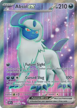 Absol ex - 214/197 Ultra Rare Obsidian Flames Pokemon TCG - Image 1