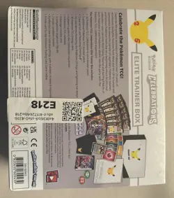 Pokemon TCG: 25th Anniversary Celebrations Elite Trainer Box (2021) 820650809439 - Image 2