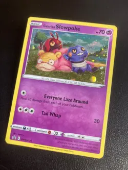 Galarian Slowpoke SWSH126 Holo Promo Sword & Shield Promo Pokemon - Image 2