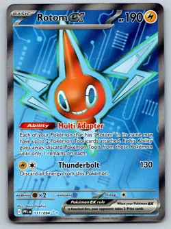 Pokemon TCG ME02: Phantasmal Flames Rotom ex 111/094 Ultra Rare 2025 - Image 1