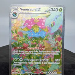 Pokemon Venusaur ex SIR 198/165 Scarlet & Violet SV151 Full Art Eng NM ⭐ - Image 1