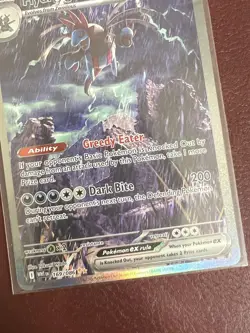 Hydreigon ex 169/086 Holo Special Illustration Rare White Flare Pokemon NM - Image 3