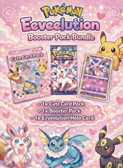 Eeveelution Pokemon Booster Pack Bundle 🩷🌟 READ DESCRIPTION - Image 1