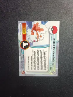 Carte Pokemon Poissirene 118 TOPPS Serie 2 Francais - Image 2