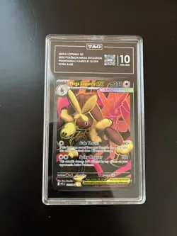 TAG 10 MEGA LOPUNNY EX 128/094 ULTRA RARE POKEMON TCG ENGLISH - Image 1