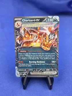 Pokemon Scarlet & Violet Charizard ex 196 Black Star Promo NM - Image 1