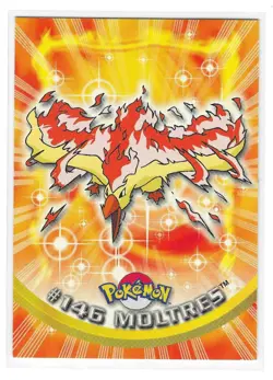 Moltres 146 - Topps Blue Logo Pokemon TV Animation Series Edition NM - Image 1