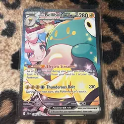 Pokemon Iono's Bellibolt ex Special Illustration Rare Holo 183/159 280 HP - Image 1