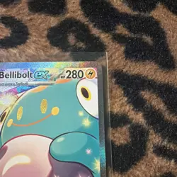 Pokemon Iono's Bellibolt ex Special Illustration Rare Holo 183/159 280 HP - Image 3
