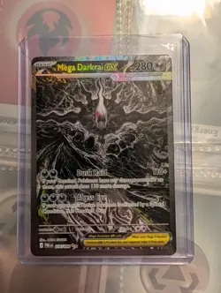 Mega Darkrai EX 116/084 Me05: Pokemon Pitch Black Holo - Image 1