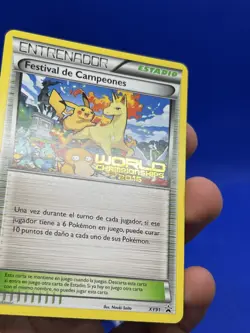 2015 Pokemon Worlds Spanish Champions Festival Festival de Campeones XY91 LP - Image 3
