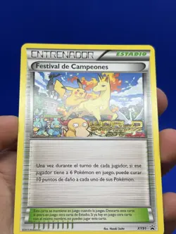 2015 Pokemon Worlds Spanish Champions Festival Festival de Campeones XY91 LP - Image 5