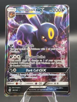 Umbreon GX 80/149, Pokemon Sun & Moon - Image 1