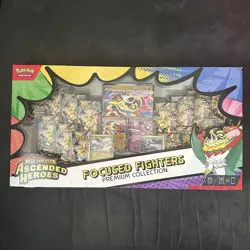 Pokemon Mega Evolution Ascended Heroes Focused Fighters Premium Collection - Image 1