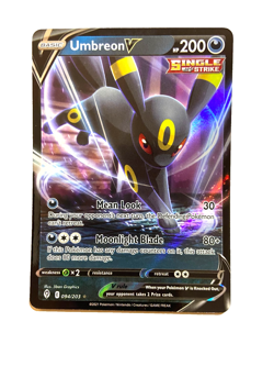 Umbreon V 94/203 Evolving Skies Full Art Holo Rare Pokemon Near Mint NM B2 - Image 1