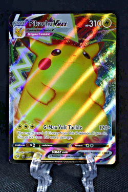 Pokemon TCG Pikachu VMAX 044/185 Vivid Voltage Ultra Rare Holo VMAX English - NM - Image 1
