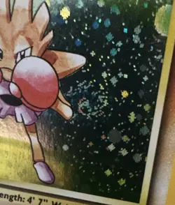 Pokemon TCG Hitmonchan Base Set 2 Holo Rare 8/130 Vintage WOTC 2000 70 HP - Image 4