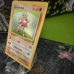 Pokemon TCG Hitmonchan Base Set 2 Holo Rare 8/130 Vintage WOTC 2000 70 HP - Image 5