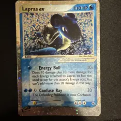 Lapras ex 99/109 Ruby & Sapphire 2003 Pokemon TCG Holo HP - Image 1