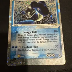 Lapras ex 99/109 Ruby & Sapphire 2003 Pokemon TCG Holo HP - Image 3