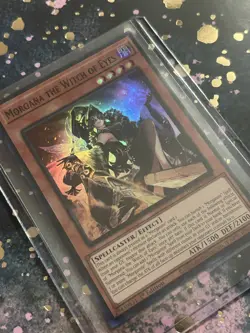 Yu-Gi-Oh! Morgana the Witch of Eyes DUAD-EN026 Super Rare - Lightly Played - Image 1