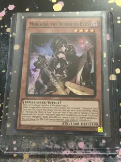 Yu-Gi-Oh! Morgana the Witch of Eyes DUAD-EN026 Super Rare - Lightly Played - Image 3