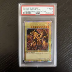 2023 Yu-Gi-Oh! Legendary Collection Winged Dragon Of Ra (Error GER) #EN003 (P... - Image 1