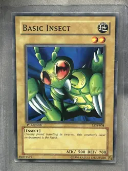 Basic Insect - LOB-008 - Common - Unlimited Edition - Lightly Played - Image 1
