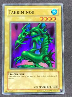 Takriminos MP1-006 Super Rare McDonald's Promo - Light Play - Image 1
