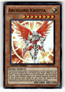 Archlord Kristya CT08-EN010 Limited Super Rare 2011 Collectors Tins - Image 1