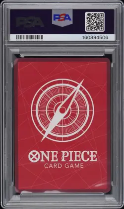 2025 ONE PIECE PROMOS DODGERS X ONE PIECE NIGHT #010 MONKEY D. LUFFY PSA 10 - Image 2