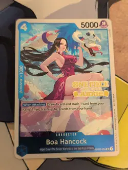 One Piece Card Game English Version Boa Hancock Judge Stamp - Image 1