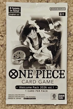One Piece Card Game Welcome Pack 2026 Vol 1 SEALED English Bandai - Image 1