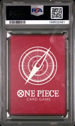 2025 One Piece TCG Monkey.D.Luffy ST26 OP09-061 Leader FOIL PSA 10 -RARE LOW POP - Image 2