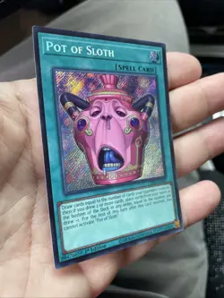 Pot Of Sloth CORI-EN061 SECRET RARE 1st Edit NM! FREE SHIPPING! +Bonus Cards! - Image 2