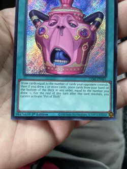 Pot Of Sloth CORI-EN061 SECRET RARE 1st Edit NM! FREE SHIPPING! +Bonus Cards! - Image 5