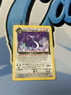DARK DRAGONAIR 33/82 TEAM ROCKET UNCOMMON POKEMON CARD TCG VINTAGE WOTC 2000 MP - Image 1