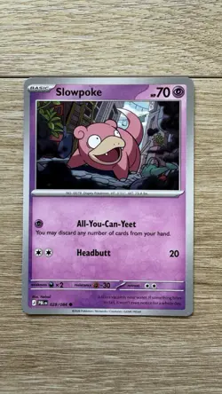 Pokemon Slowpoke 029/084 - ME05: Pitch Black Common Regular Card NM - Image 1