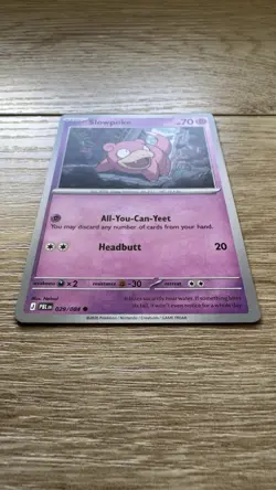 Pokemon Slowpoke 029/084 - ME05: Pitch Black Common Regular Card NM - Image 2