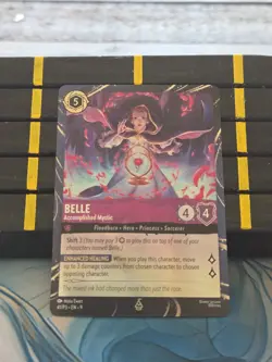Belle - Accomplished Mystic 41 Disney Lorcana Promo Cards Holo - Image 1