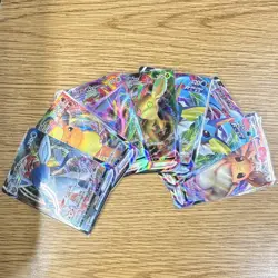 Pokemon TCG Evolving Skies Chinese Eeveelution V/VMAX Holo Foil Lot 7 Cards - Image 3