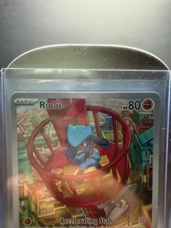 Riolu 010 MEP Mega Evolution Black Star Promo Holo Pokemon Card TCG - Image 2